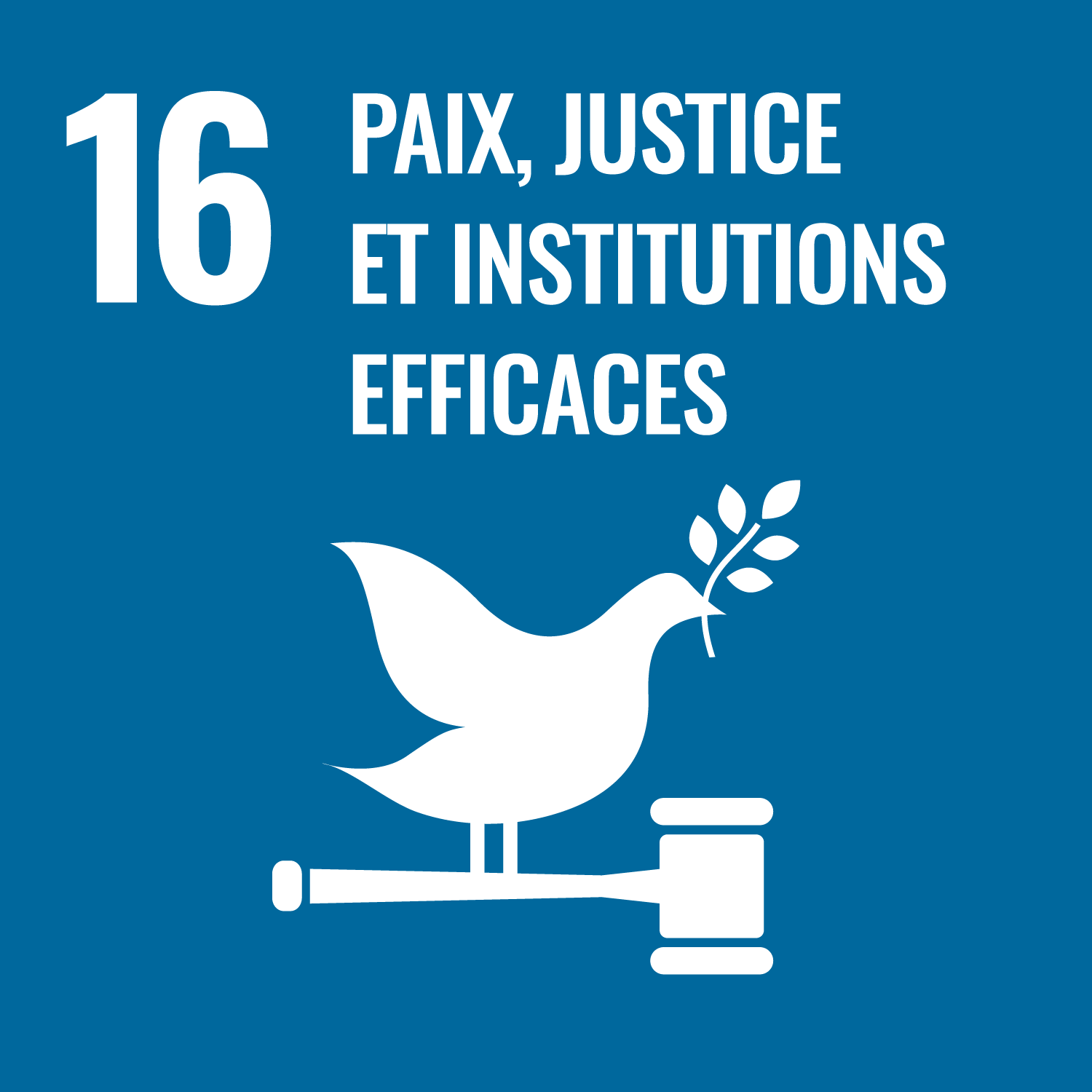 16. Paix, justice et institutions efficaces