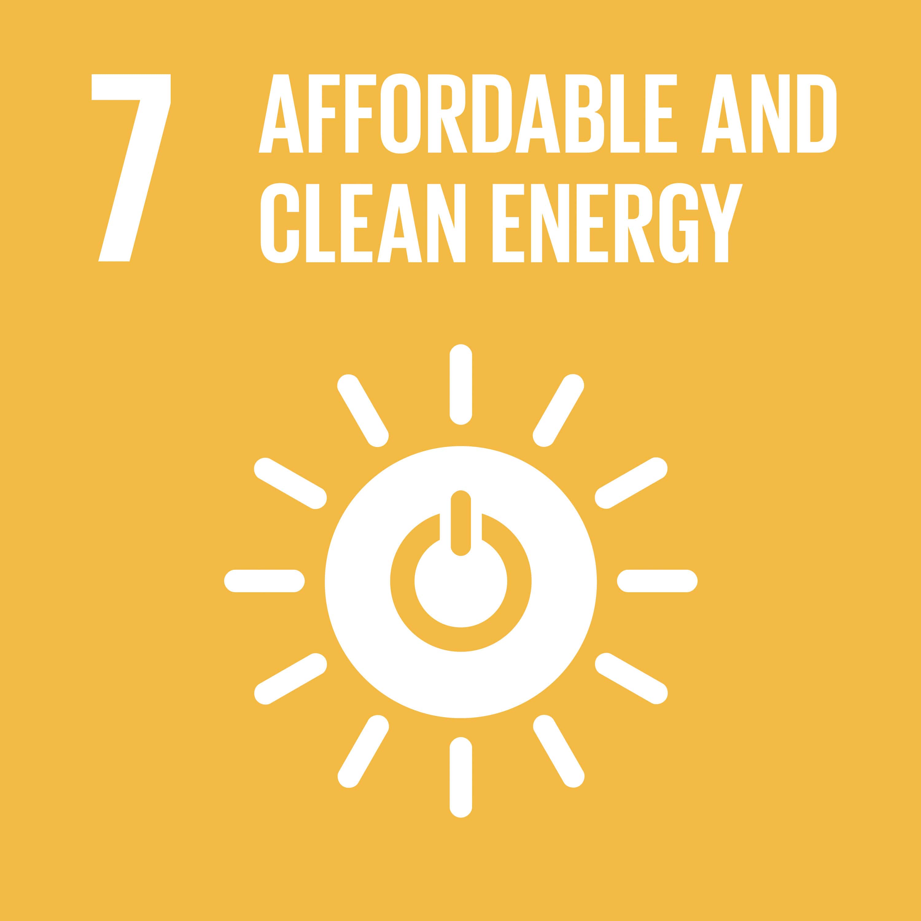 7. Affordable and clean energy