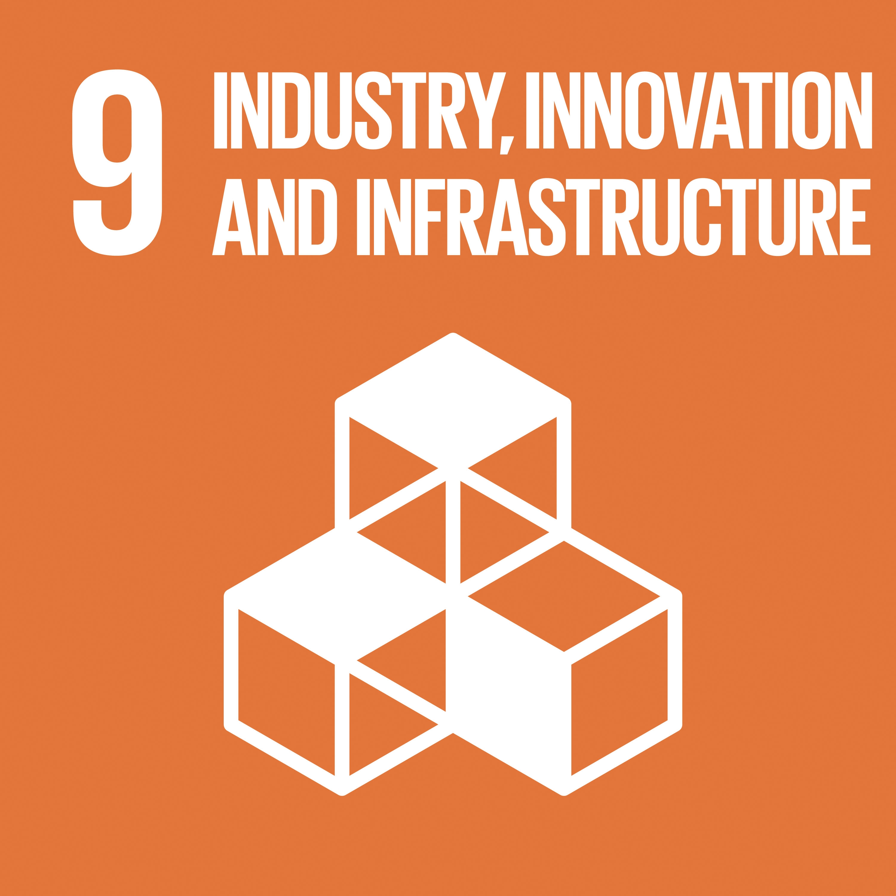 9. Industry, innovation and infrastructure